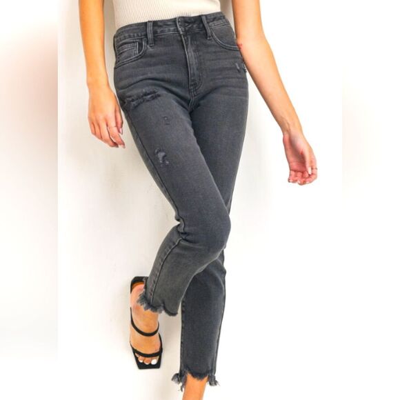 Pre-loved JustUsa grey jeans - Picture 1 of 8